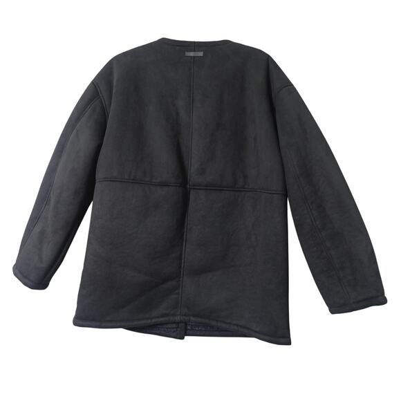 Calvin Klein Faux Shearling Relaxed Coat - Extra Large - Picture 2 of 12